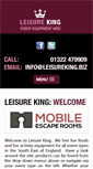 Mobile Screenshot of leisureking.biz